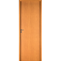 Puerta placa cedro, marco de madera macizo 