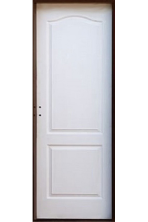 Puerta placa texturada, marco de chapa de 22/ 18